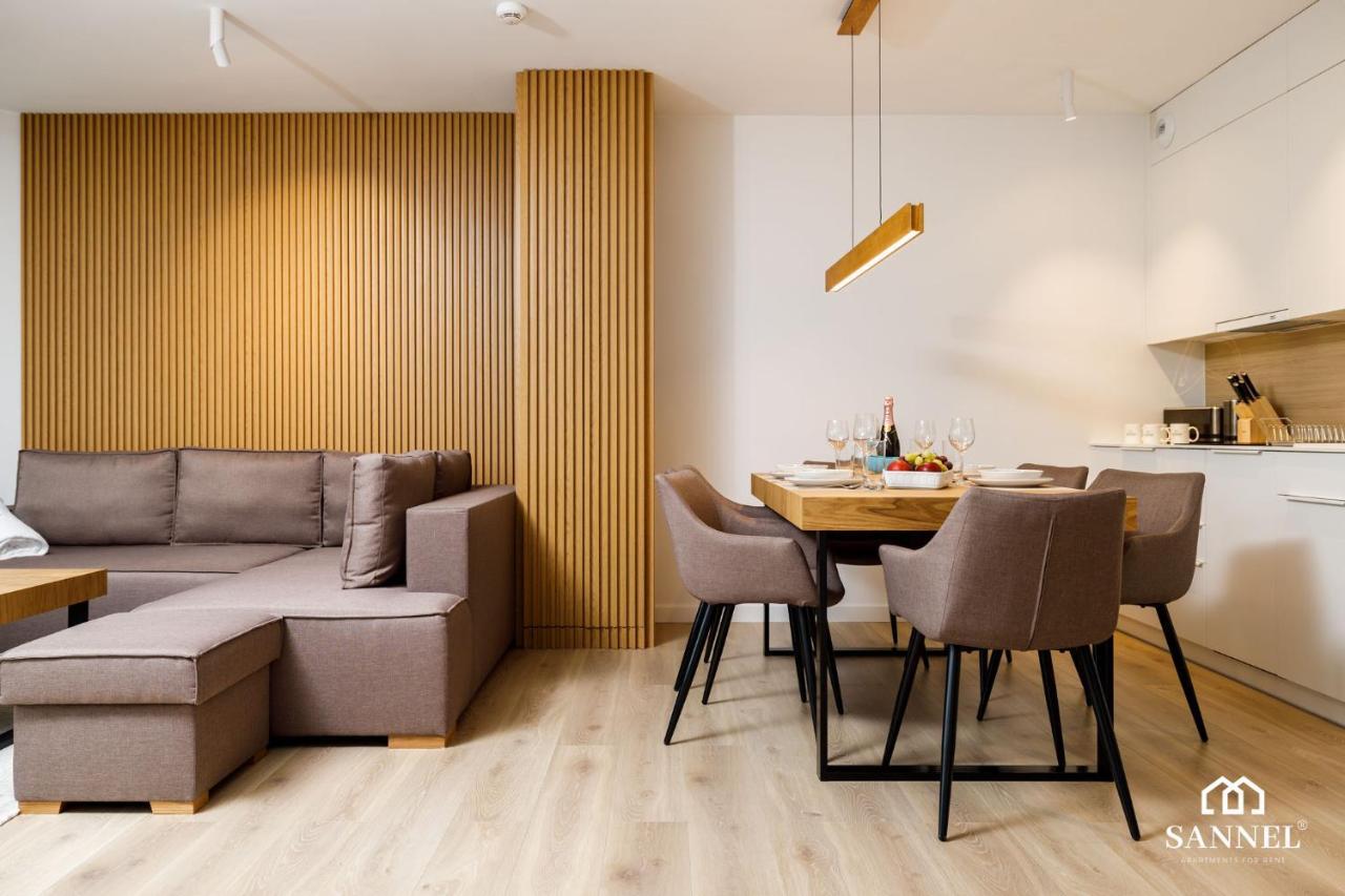 Apartament Golden Sand Z Dostepem Do Basenow,Jacuzzi,Strefy Saun- Pinea Apartments Pobierowo-Sannel Apartments For Rent Bagian luar foto