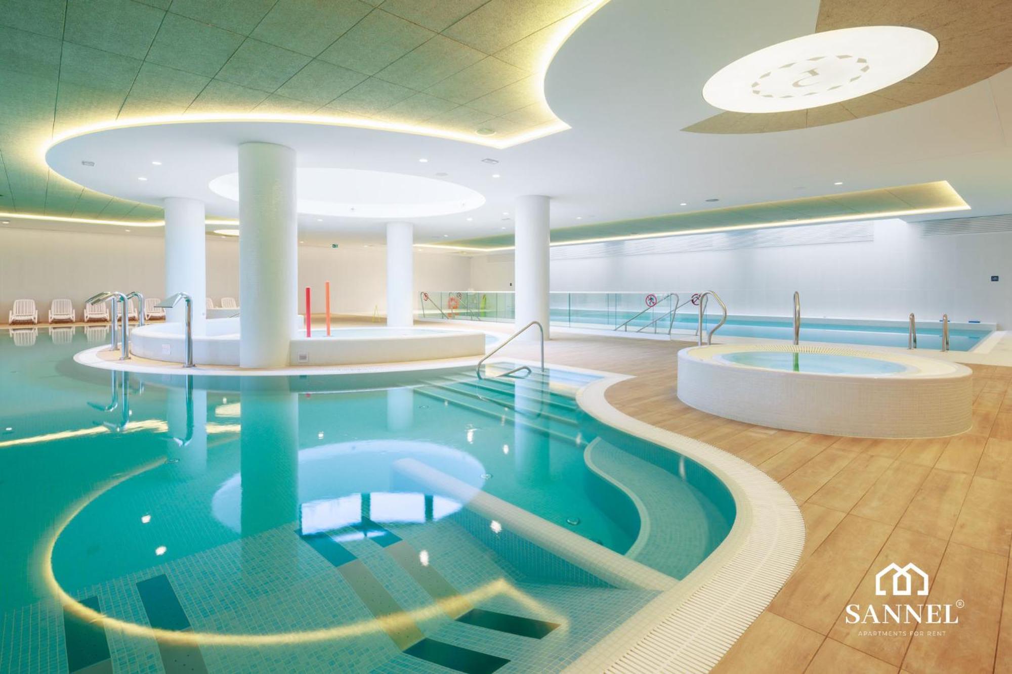Apartament Golden Sand Z Dostepem Do Basenow,Jacuzzi,Strefy Saun- Pinea Apartments Pobierowo-Sannel Apartments For Rent Bagian luar foto